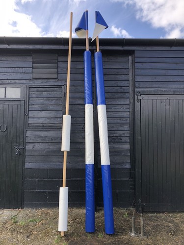Horse polo goal - goal, with